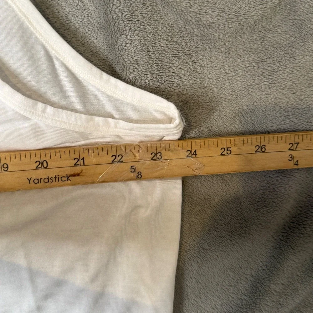Tommy John Second Skin Tank Top Mens 3XL White Micro Modal Stretch Undershirt